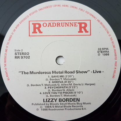 Lizzy Borden - The Murderess Metal Road Show
