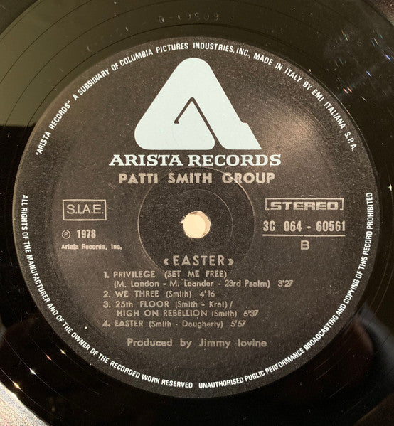 Patti Smith Group - Easter