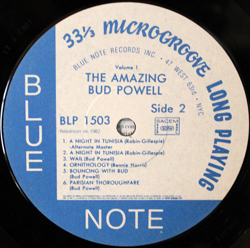 Bud Powell - The Amazing Bud Powell, Volume 1