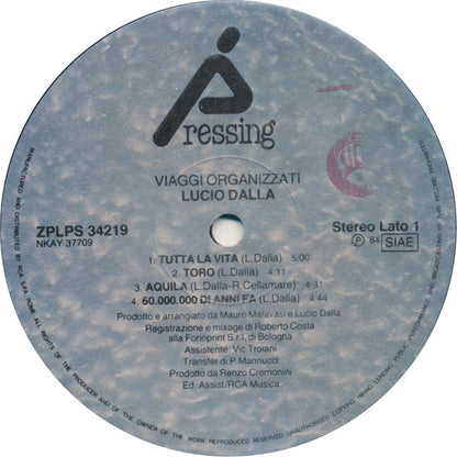 Lucio Dalla - Viaggi Organizzati