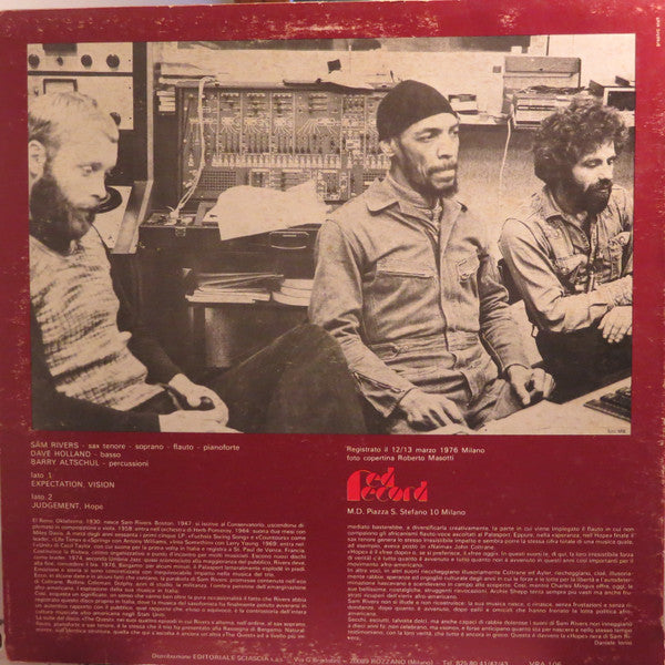 Sam Rivers - The Quest