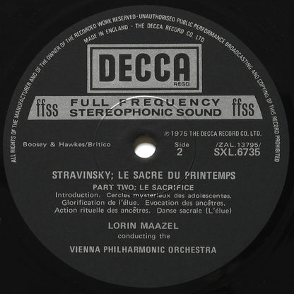 Igor Stravinsky - Le Sacre Du Printemps