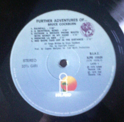 Bruce Cockburn - Further Adventures Of