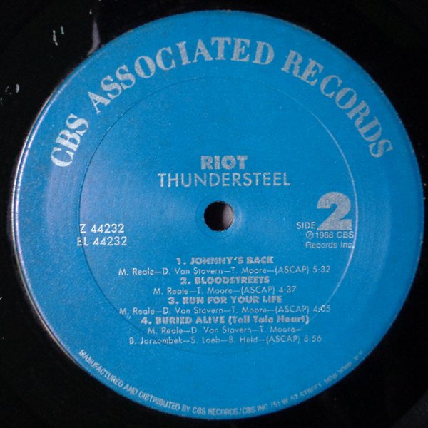 Riot - ThunderSteel