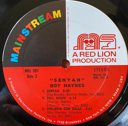 Roy Haynes - Senyah