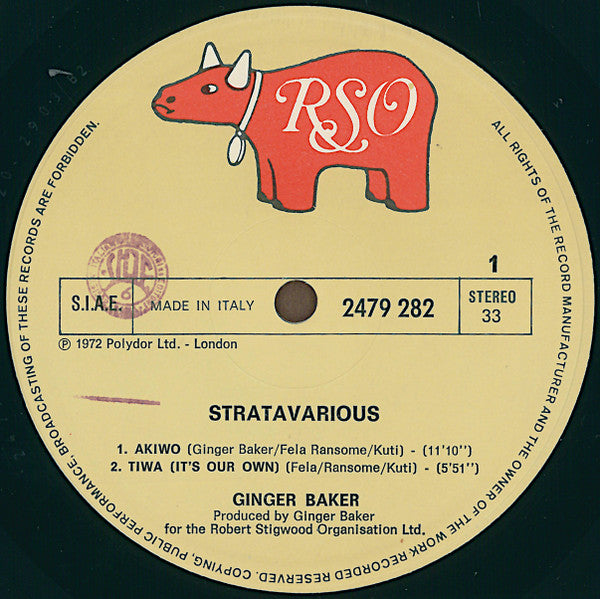 Ginger Baker - Stratavarious
