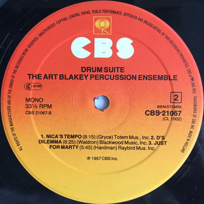 The Art Blakey Percussion Ensemble - Drum Suite