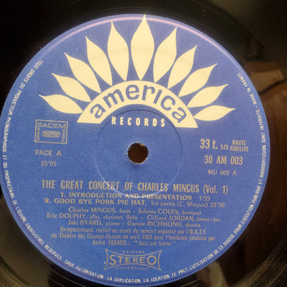 Charles Mingus - The Great Concert Of Charles Mingus