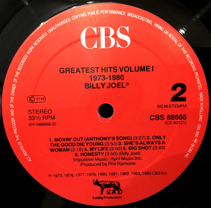 Billy Joel - Greatest Hits Volume I & Volume II