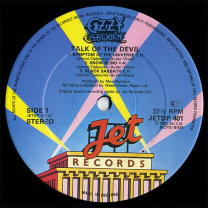 Ozzy Osbourne - Talk Of The Devil
