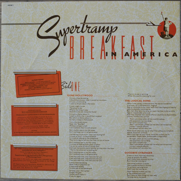 Supertramp - Breakfast In America (half speed mastered)
