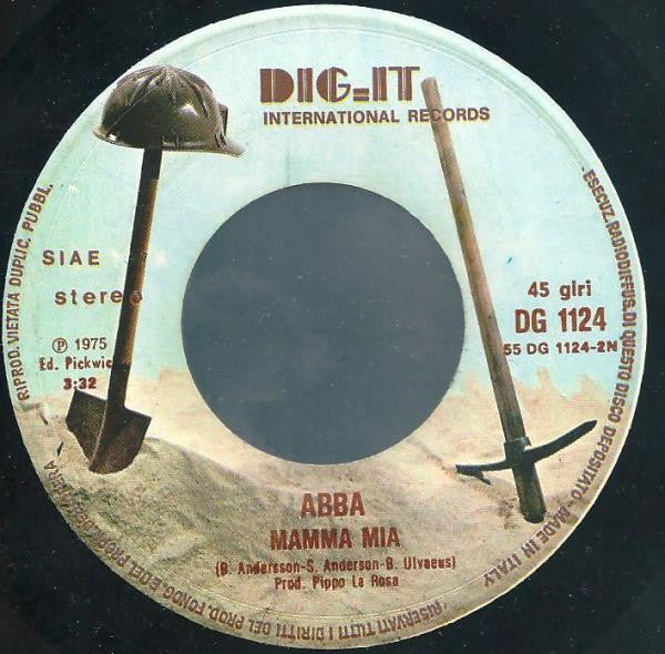 ABBA - S.O.S. / Mamma Mia (7")