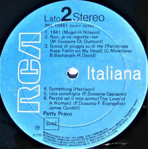 Patty Pravo - Patty Pravo