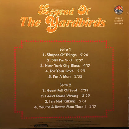 The Yardbirds - Legend Of The Yardbirds Vol. 2