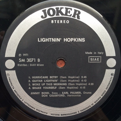 Lightnin' Hopkins - Il Blues