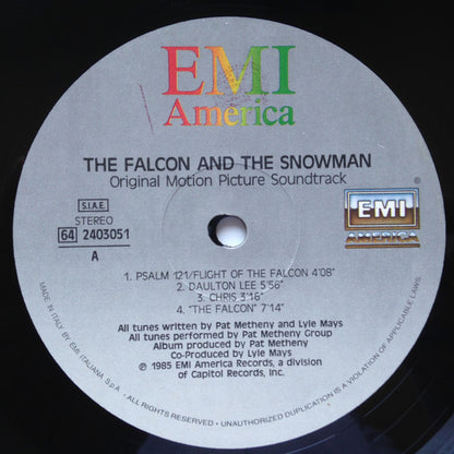 Pat Metheny Group - The Falcon And The Snowman (Original Motion Picture Soundtrack)