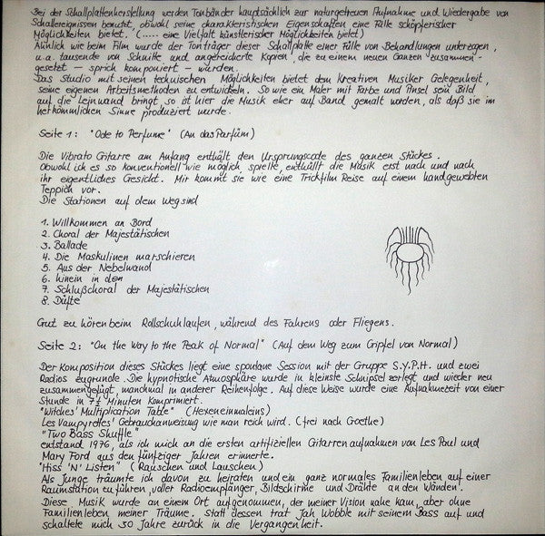 Holger Czukay - On The Way To The Peak Of Normal