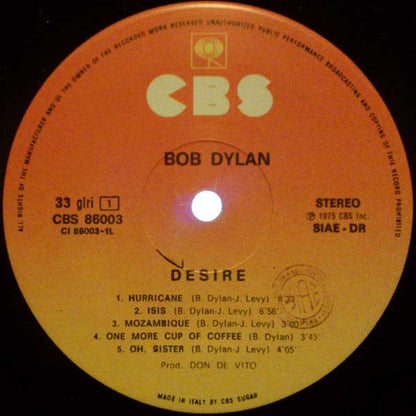 Bob Dylan - Desire