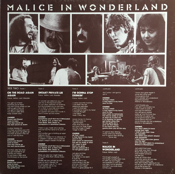 Paice Ashton & Lord - Malice In Wonderland
