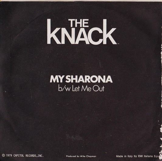 The Knack - My Sharona (7")