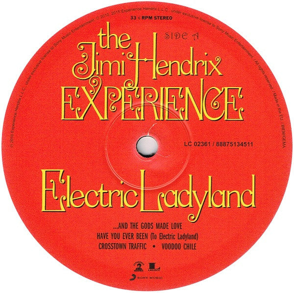 The Jimi Hendrix Experience - Electric Ladyland (nuovo)