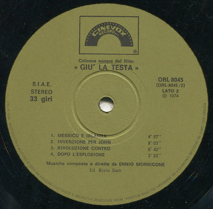 Ennio Morricone - Giù La Testa