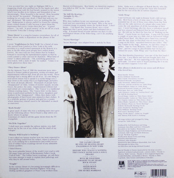 Sting - ...Nothing Like The Sun