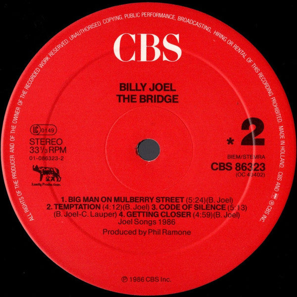 Billy Joel - The Bridge