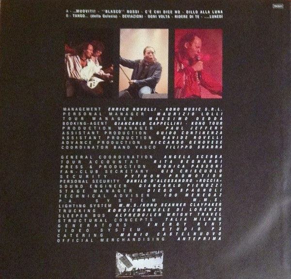 Vasco Rossi - Fronte Del Palco - Live