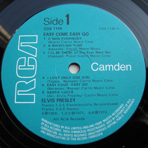 Elvis Presley - Easy Come, Easy Go