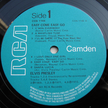 Elvis Presley - Easy Come, Easy Go