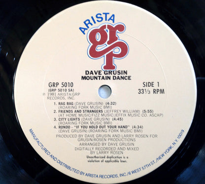 Dave Grusin - Mountain Dance