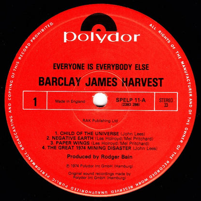 Barclay James Harvest - Everyone Is Everybody Else