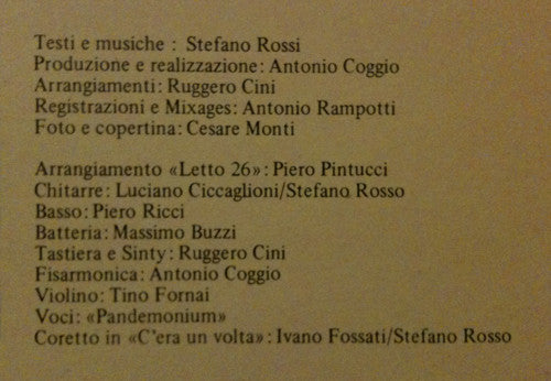 Stefano Rosso - ... E Allora Senti Cosa Fò