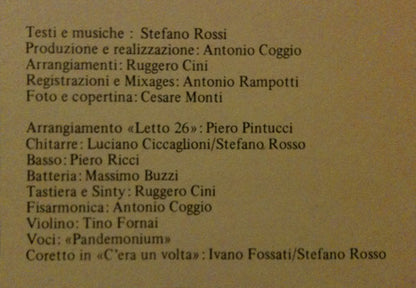 Stefano Rosso - ... E Allora Senti Cosa Fò