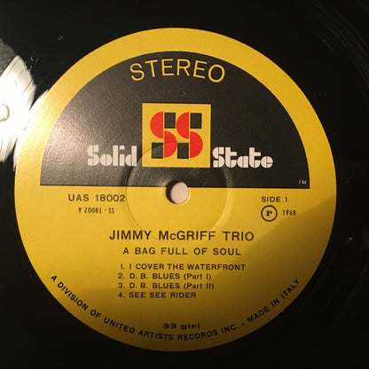 Jimmy McGriff - A Bag Full Of Soul