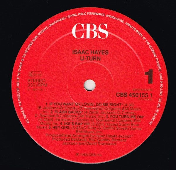 Isaac Hayes - U-Turn