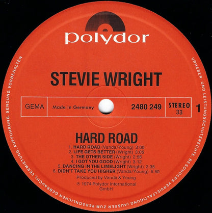 Stevie Wright - Hard Road