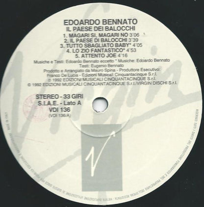 Edoardo Bennato - Il Paese Dei Balocchi