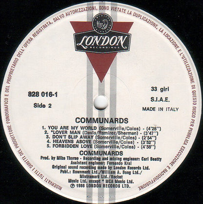 The Communards - Communards