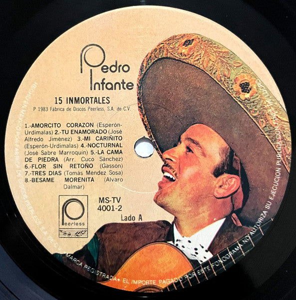 Pedro Infante - 15 Inmortales De Pedro Infante