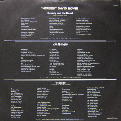 David Bowie - "Heroes"