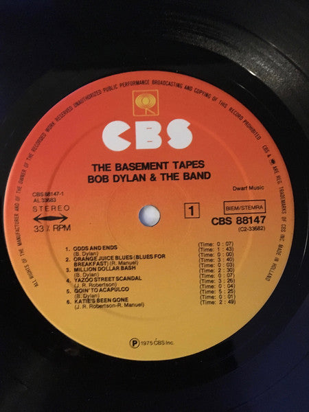 Bob Dylan - The Basement Tapes