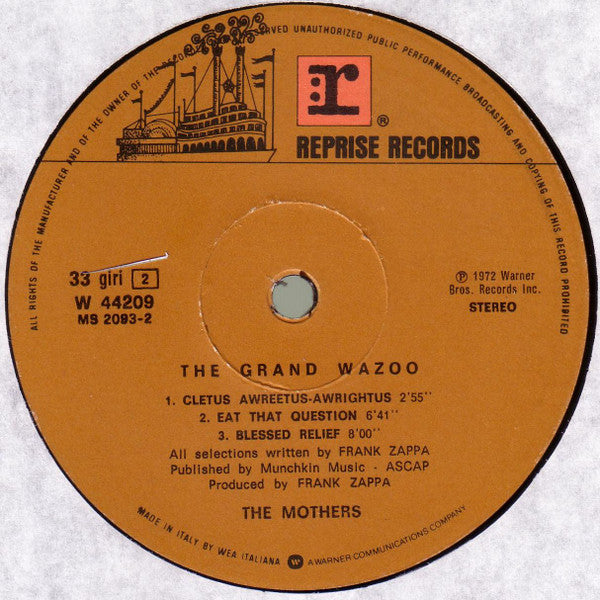 The Mothers - The Grand Wazoo