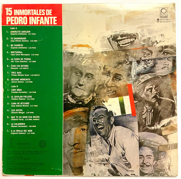 Pedro Infante - 15 Inmortales De Pedro Infante
