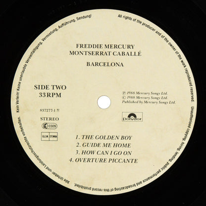 Freddie Mercury - Barcelona