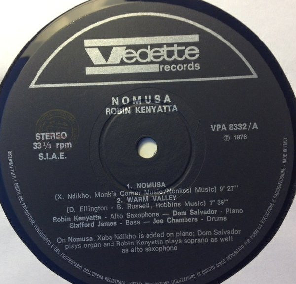Robin Kenyatta - Nomusa