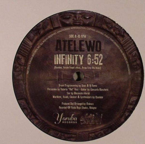 Atelewo / Osunlade ‎– Infinity / Sendai