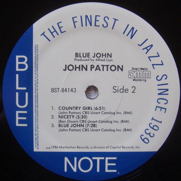 John Patton - Blue John