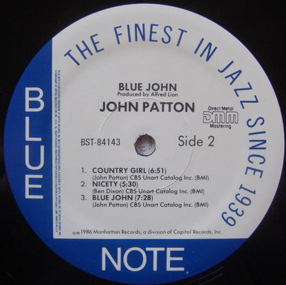 John Patton - Blue John